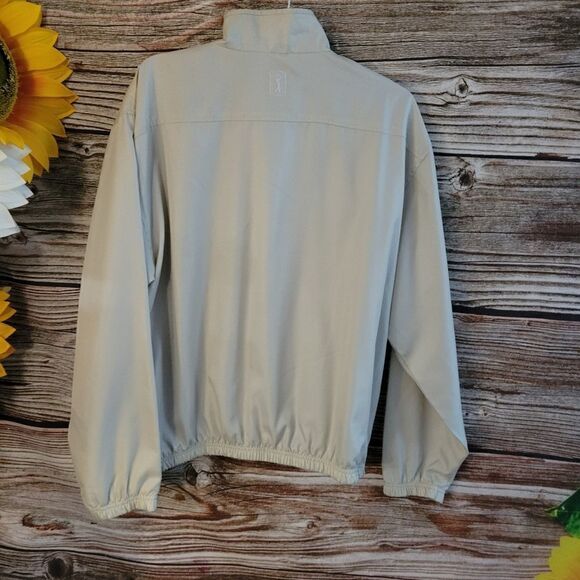 "PGA" men's jacket Size: medium pullover,partial front zipper Pre-owned - Picture 3 of 6
